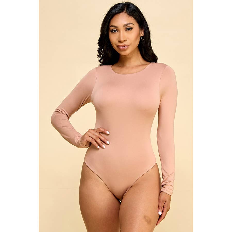 Faith Apparel: CREW NECK WHITE BODYSUIT