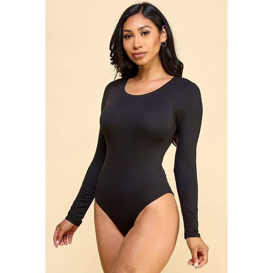 Faith Apparel: CREW NECK WHITE BODYSUIT
