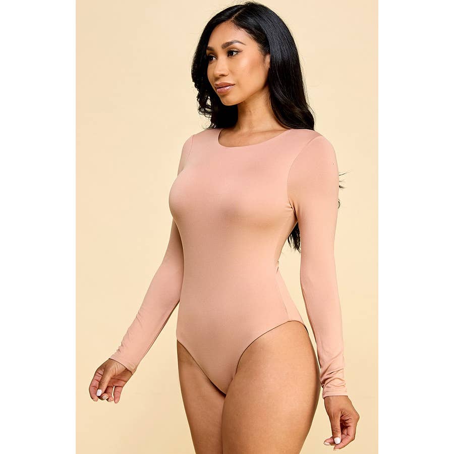 Faith Apparel: CREW NECK WHITE BODYSUIT