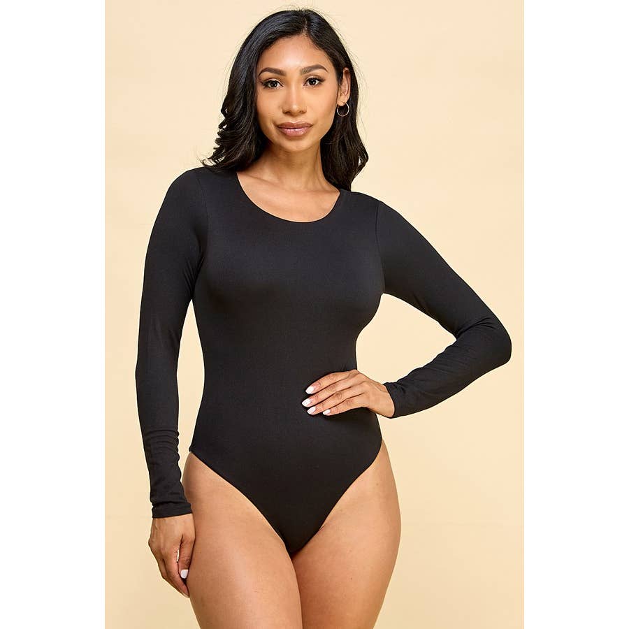 Faith Apparel: CREW NECK WHITE BODYSUIT