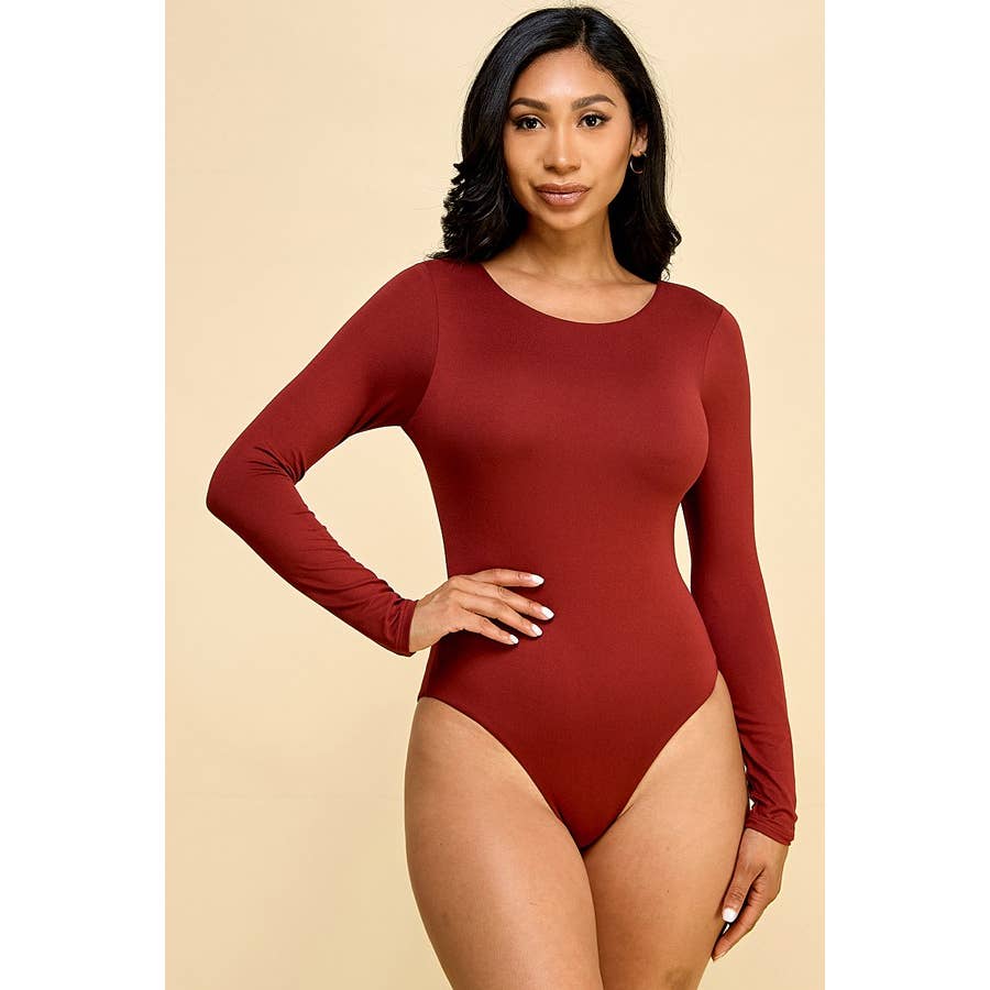Faith Apparel: CREW NECK WHITE BODYSUIT
