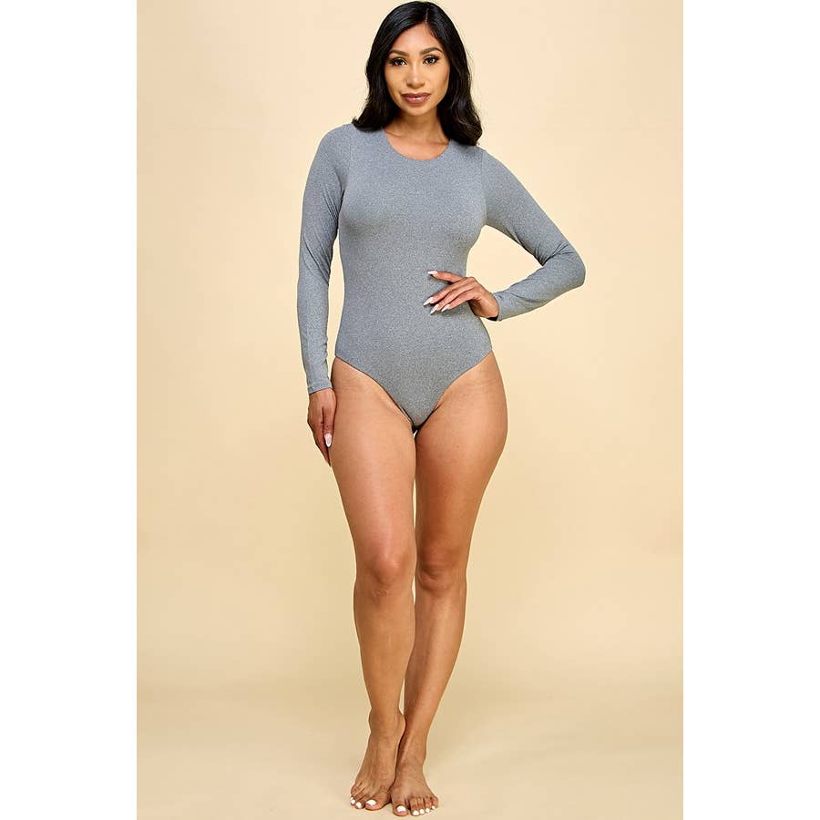 Faith Apparel: CREW NECK WHITE BODYSUIT