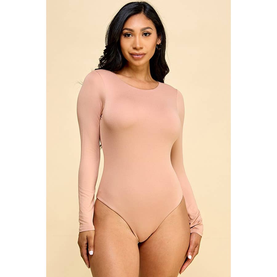 Faith Apparel: CREW NECK WHITE BODYSUIT