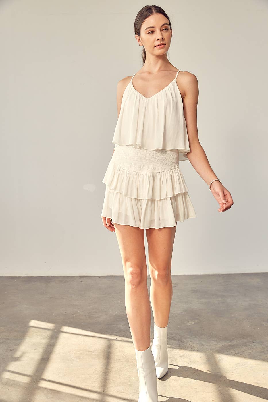 Mustard Seed - Creamy White Dress