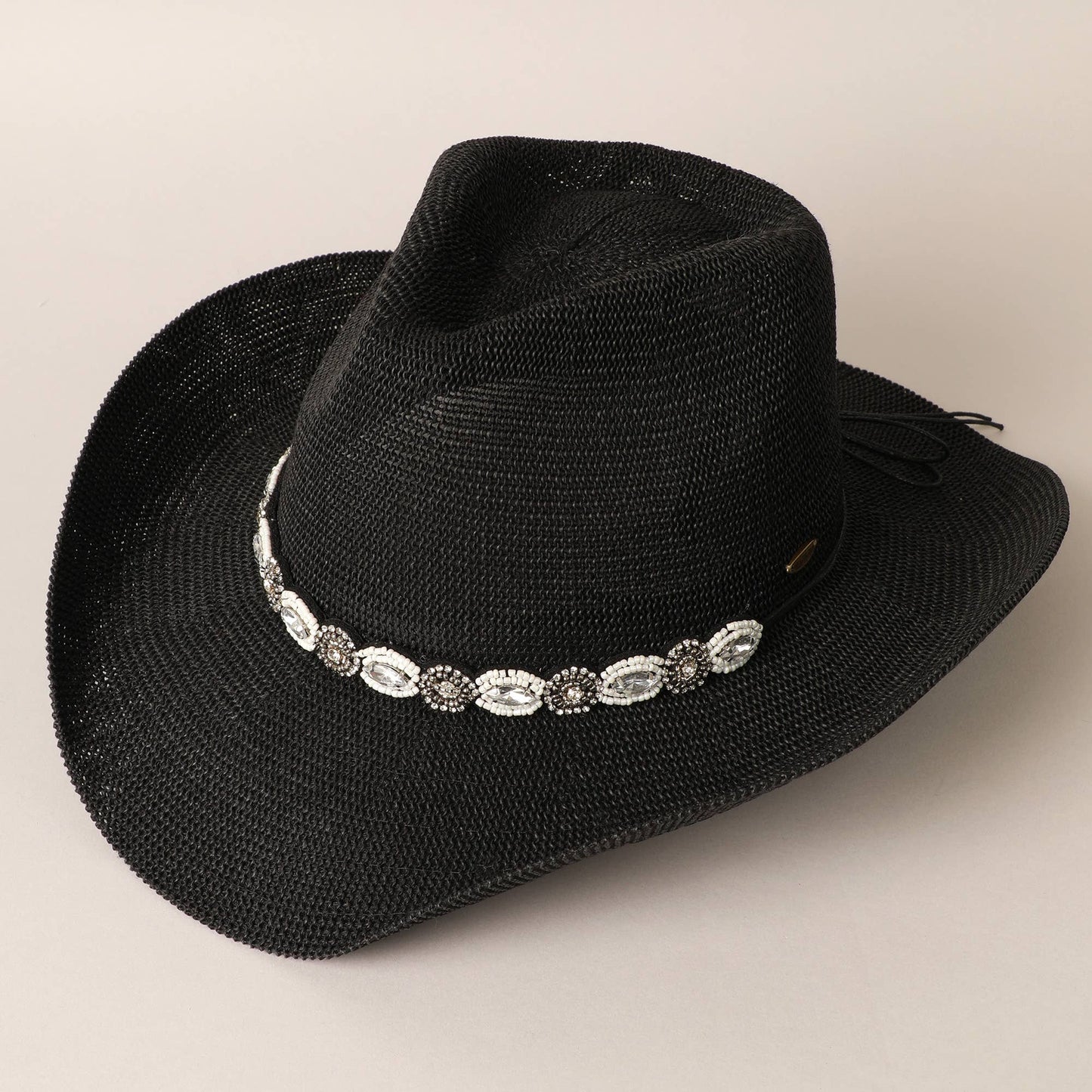 Fashion City - Durango Cowboy Hat with Jeweled Belt