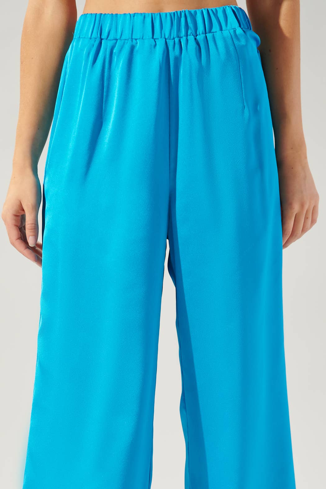 Sugarlips - Chateau Satin Free Spirit Wide Leg Pants