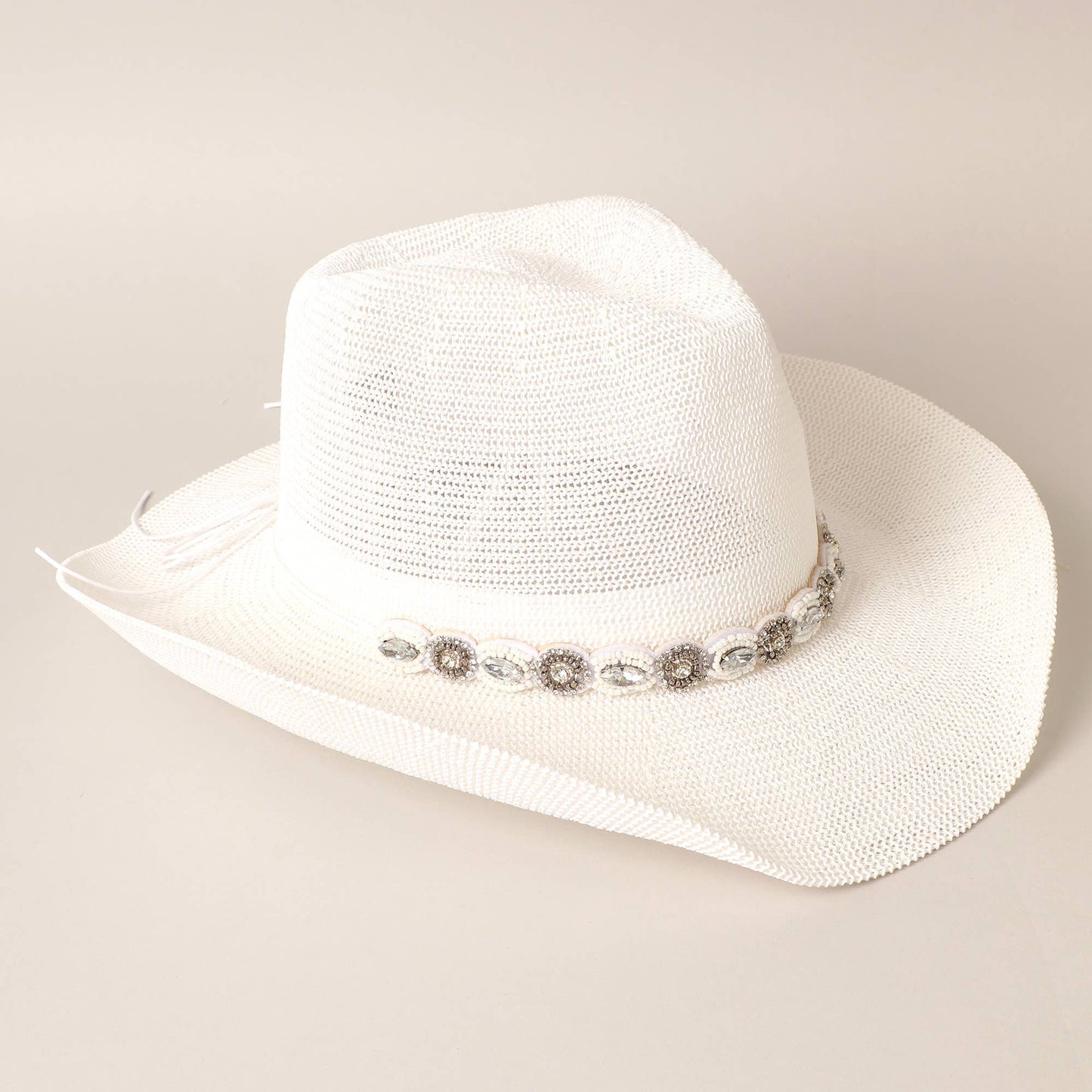 Fashion City - Durango Cowboy Hat with Jeweled Belt