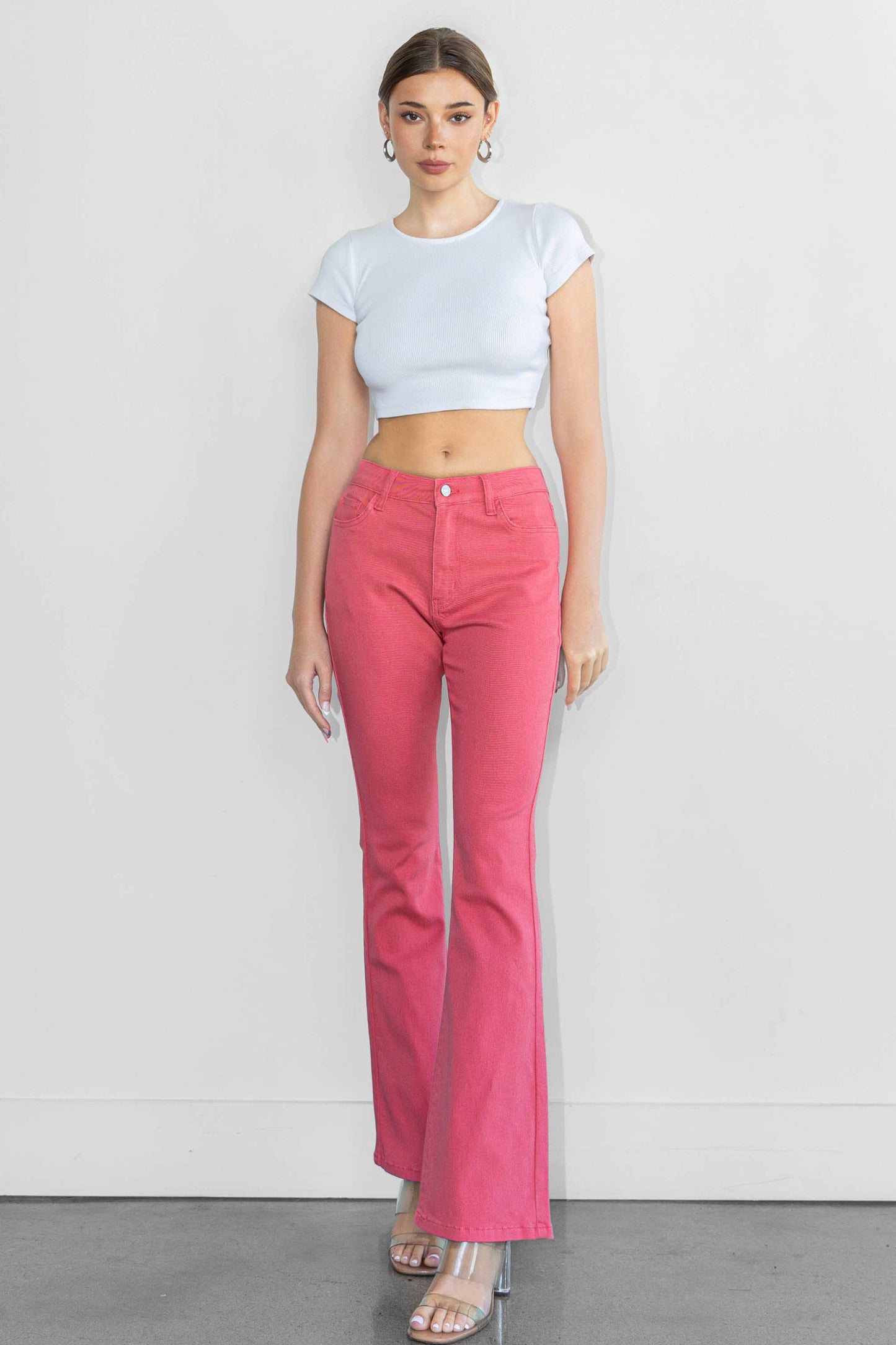 Vibrant M.i.U - Vibrant Colors Bootcut Jeans