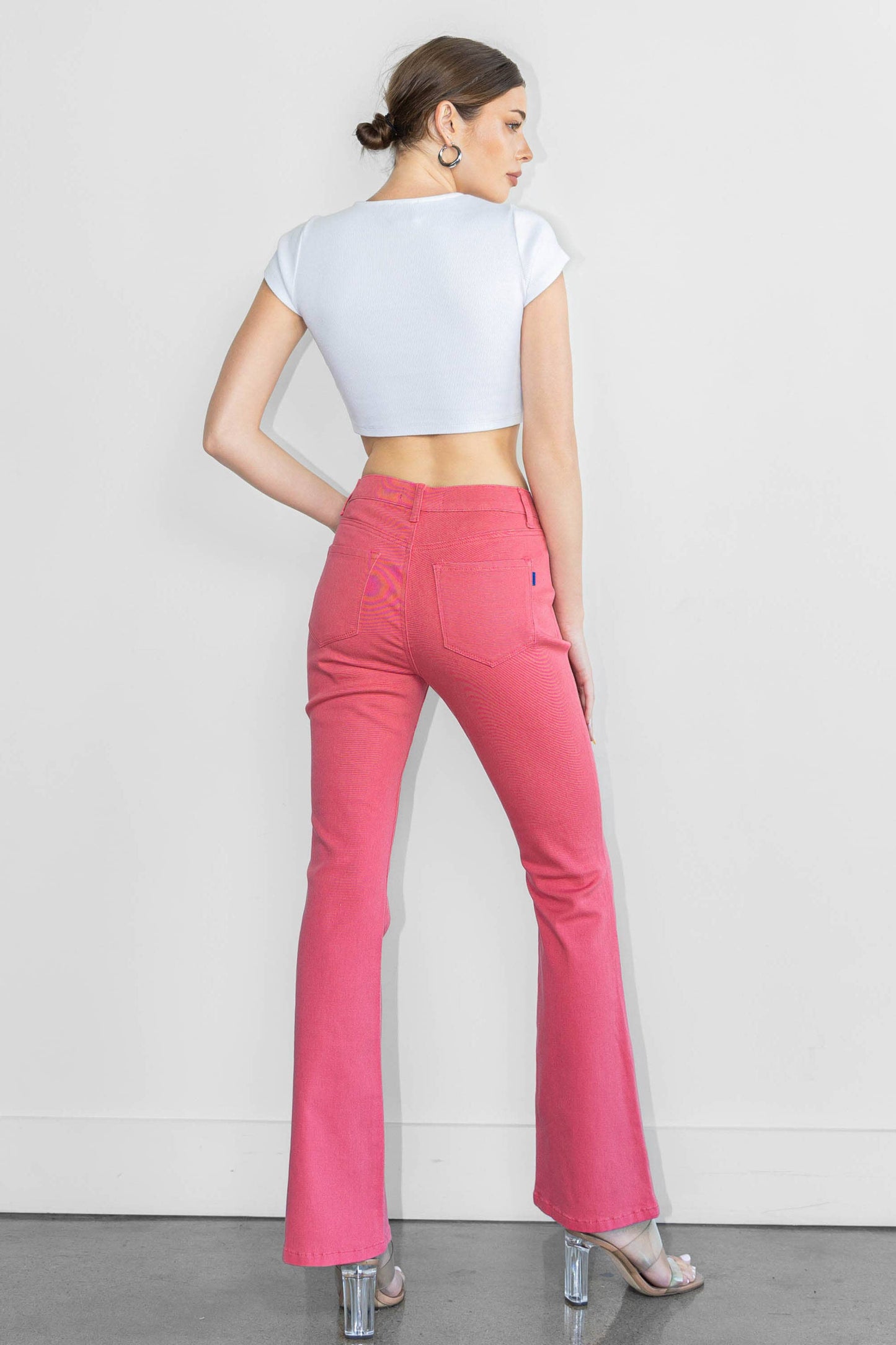 Vibrant M.i.U - Vibrant Colors Bootcut Jeans