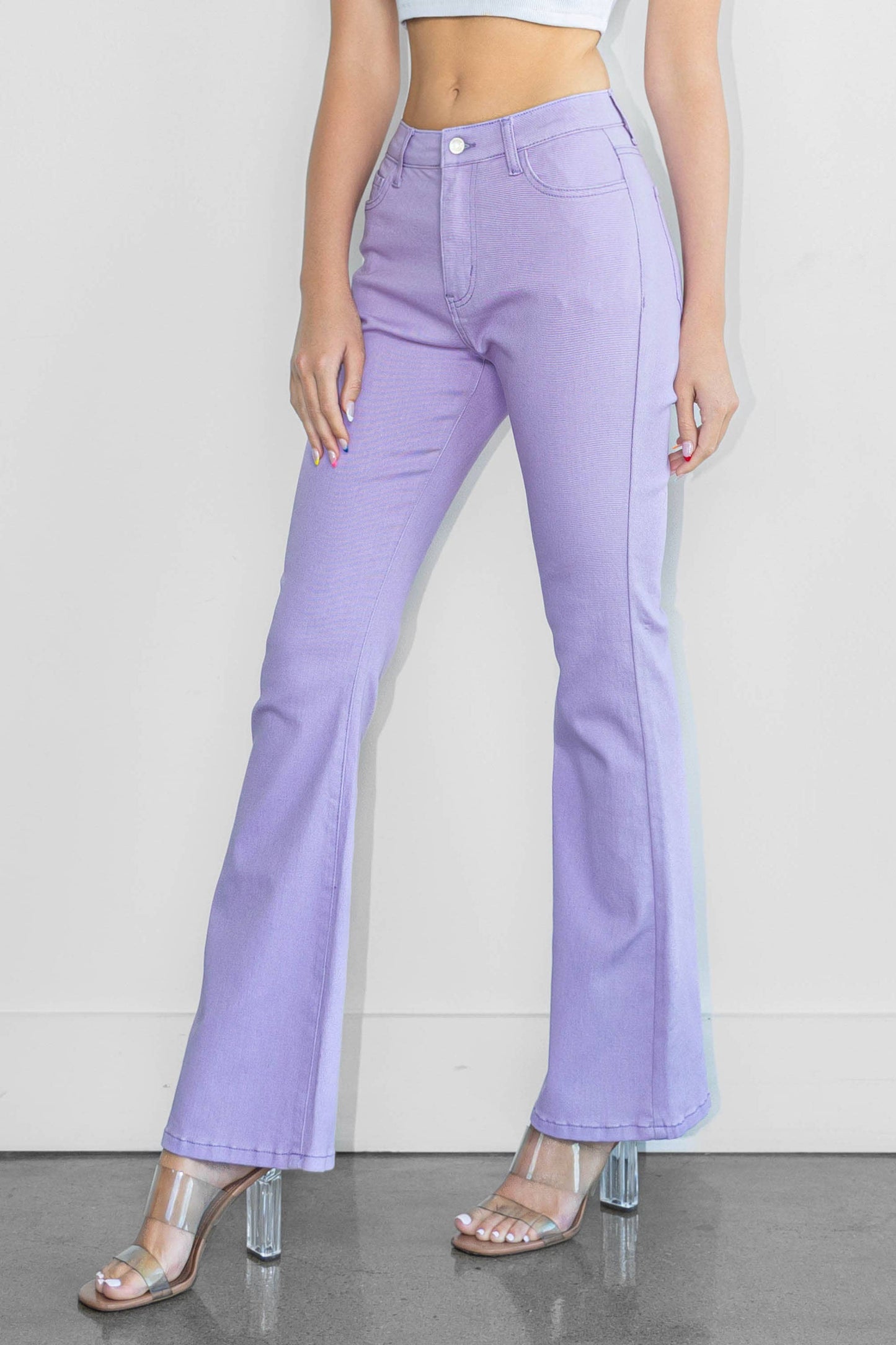 Vibrant M.i.U - Vibrant Colors Bootcut Jeans