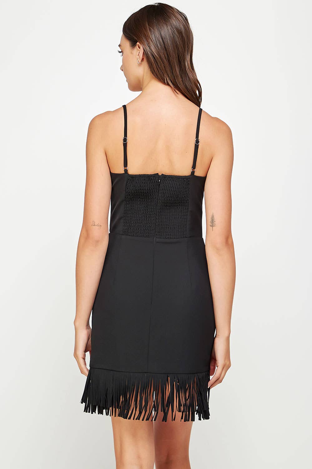 Strut & Bolt - Fringe Detail Sleeveless Dress