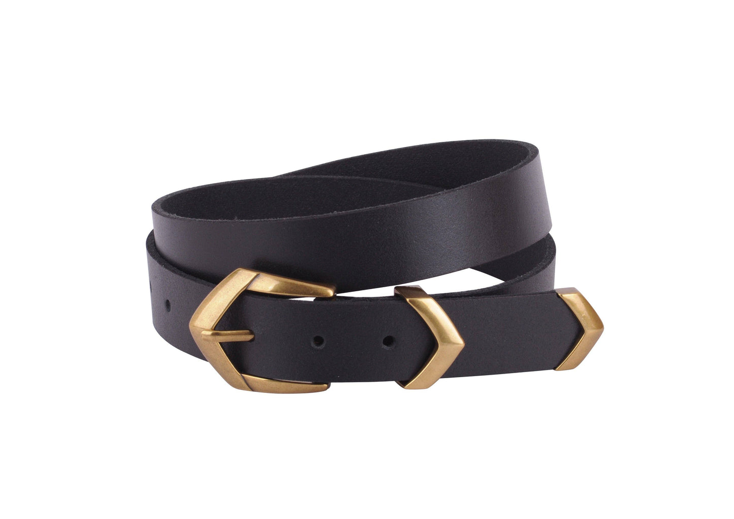 Most Wanted USA - Boho Triangular Buckle Leather Belt Set