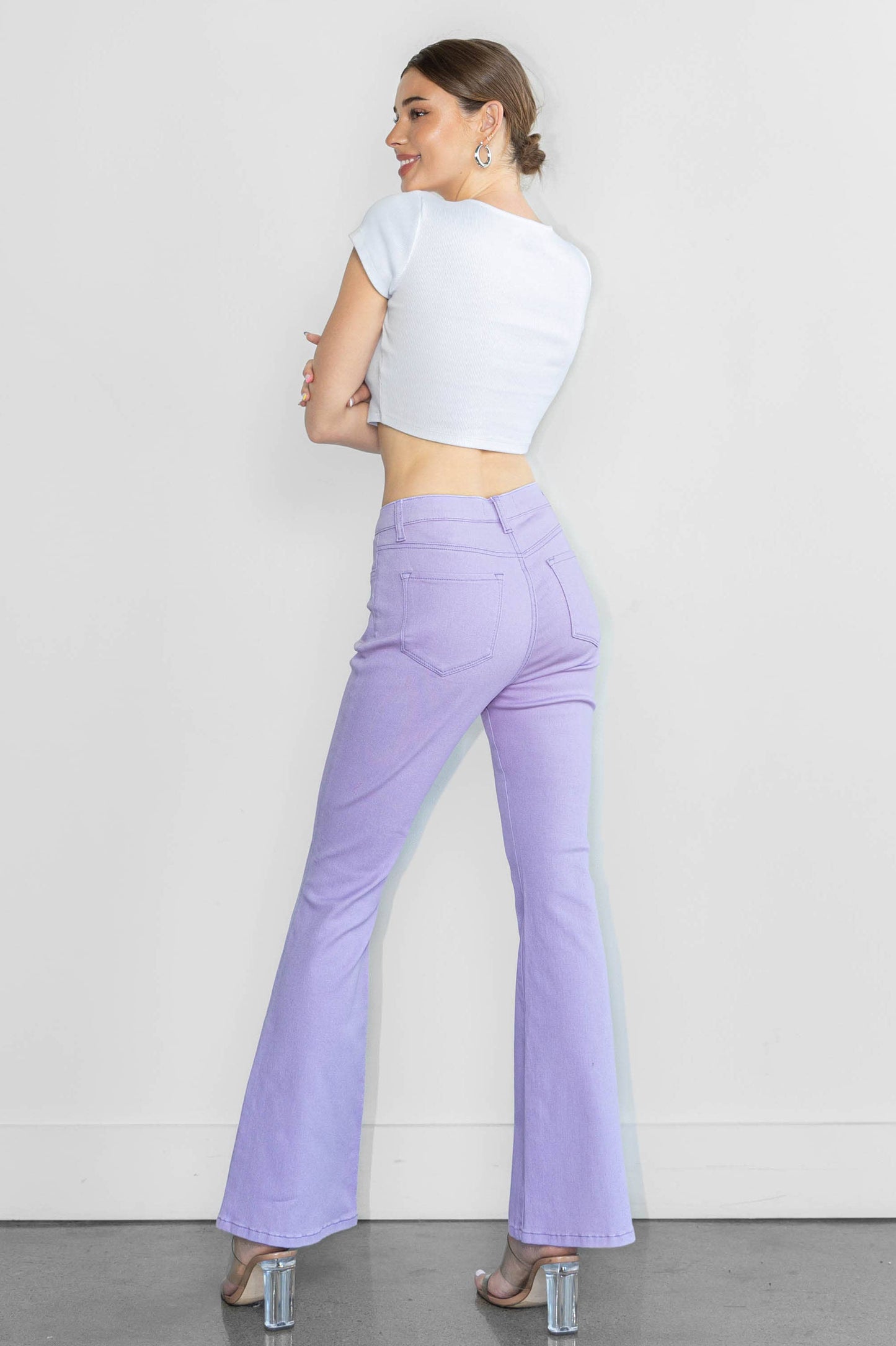 Vibrant M.i.U - Vibrant Colors Bootcut Jeans