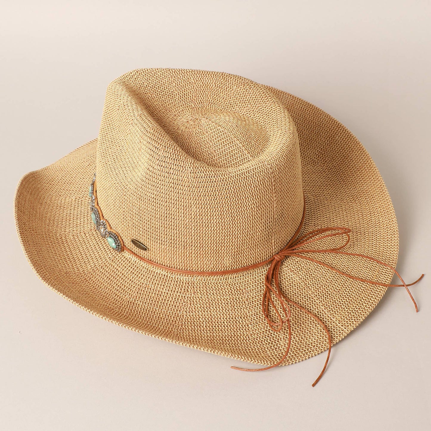 Fashion City - Durango Cowboy Hat with Jeweled Belt