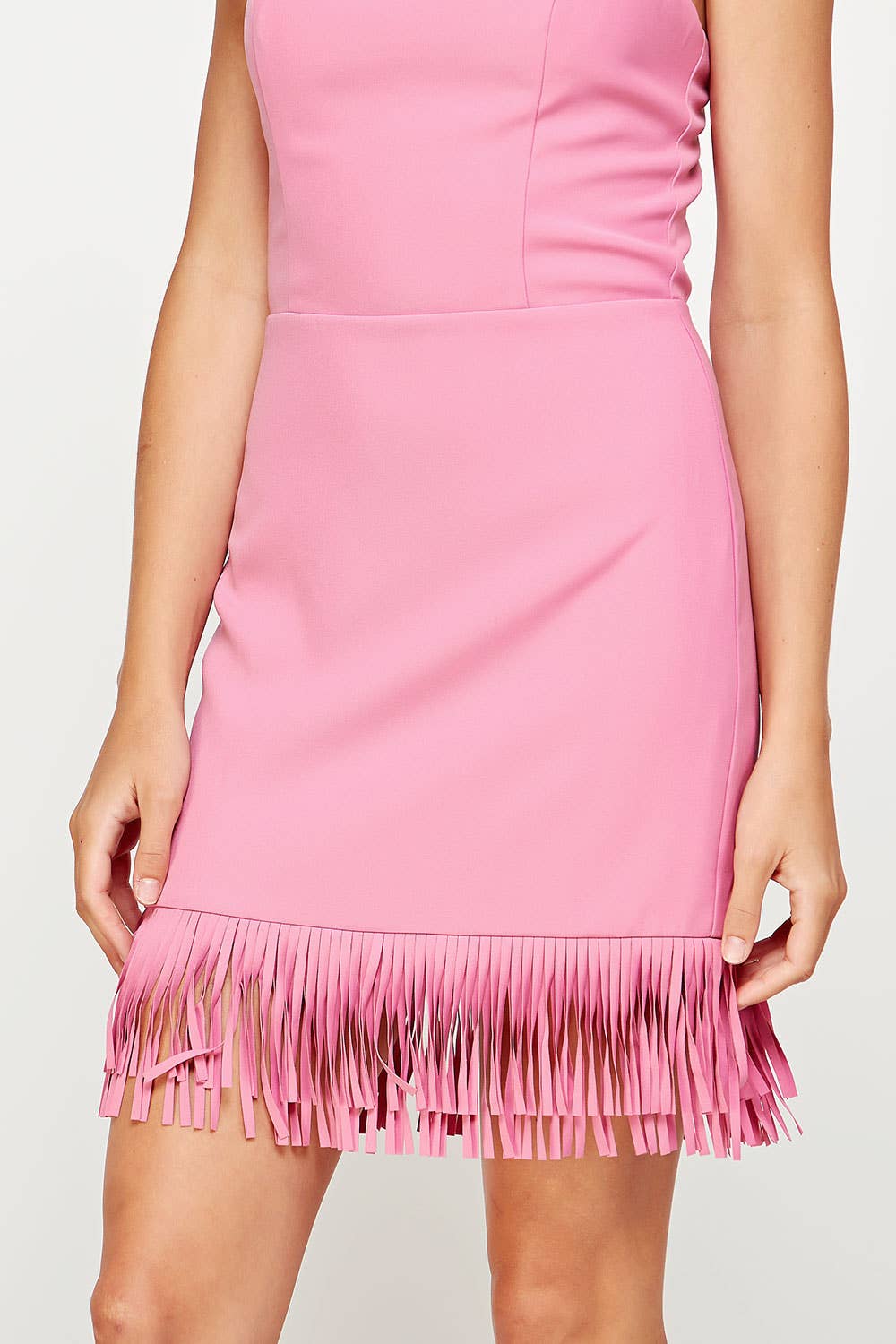 Strut & Bolt - Fringe Detail Sleeveless Dress