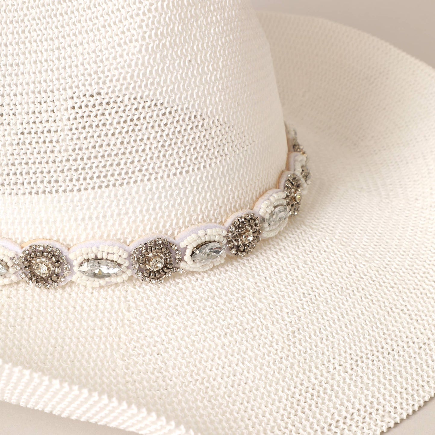 Fashion City - Durango Cowboy Hat with Jeweled Belt