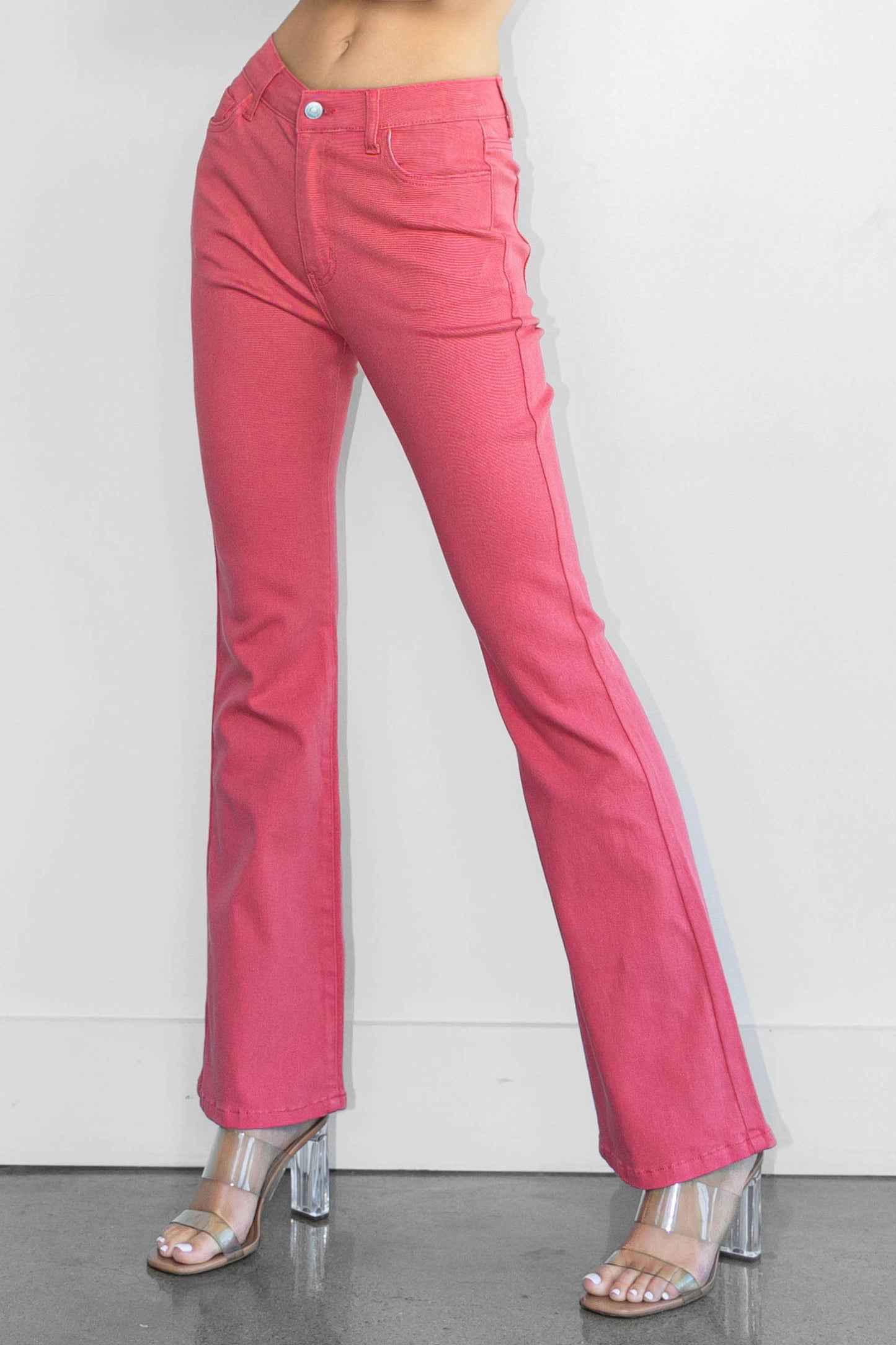 Vibrant M.i.U - Vibrant Colors Bootcut Jeans