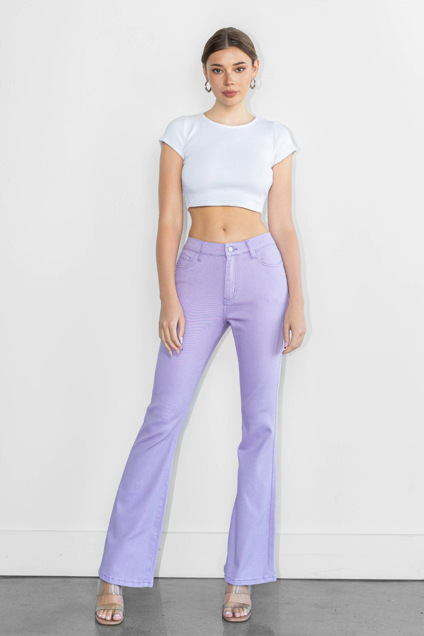 Vibrant M.i.U - Vibrant Colors Bootcut Jeans