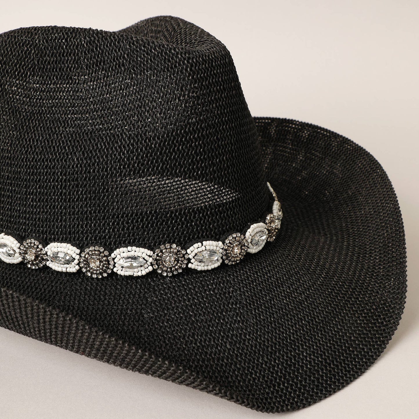 Fashion City - Durango Cowboy Hat with Jeweled Belt