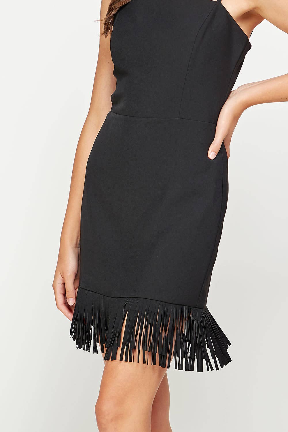 Strut & Bolt - Fringe Detail Sleeveless Dress