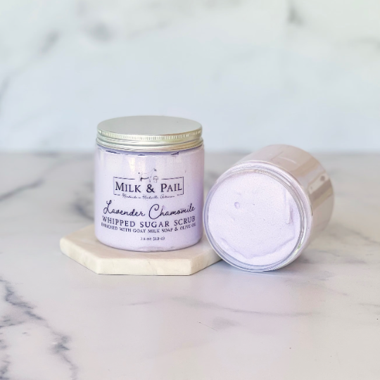 Milk & Pail - Lavender Chamomile Whipped Sugar Scrub
