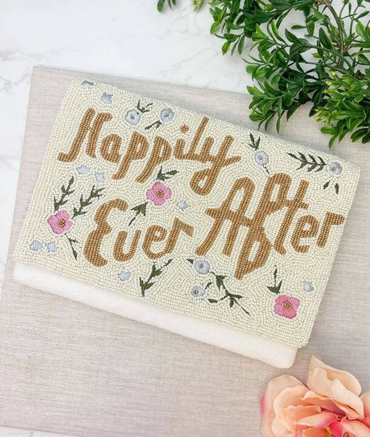 'Happily Ever After' Beaded Crossbody/Clutch