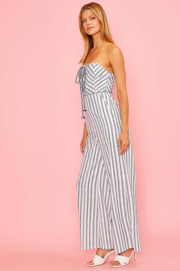 Main store strip jumpsuit