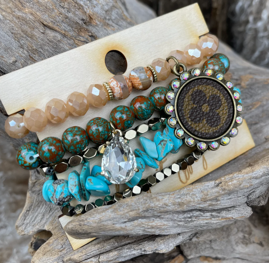 Keep it Gypsy - Turq JEWELRY BRACELET