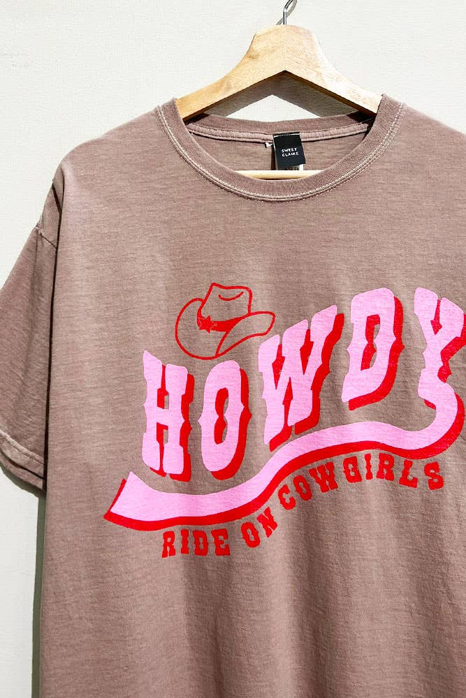 Sweet Claire - Howdy Oversized Tee