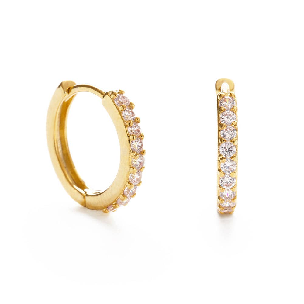 Amano Studio - Crystal Hoop Earrings