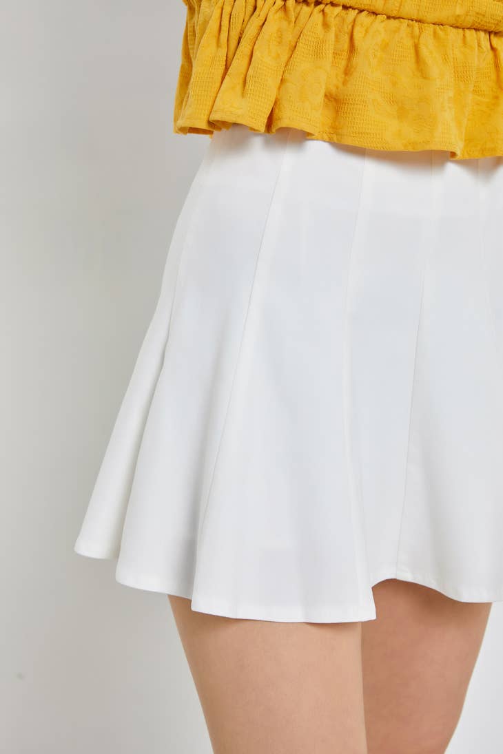Mustard Seed - White Skirt